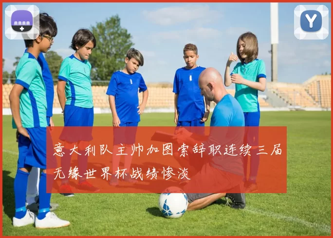意大利队主帅加图索辞职连续三届无缘世界杯战绩惨淡